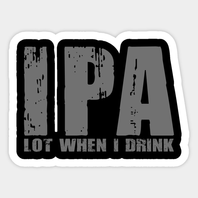 IPA Sticker by pjsignman